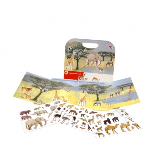 GIANT MAGNETIC GAME ANIMALS OF THE WORLD | Products | Egmont Toys