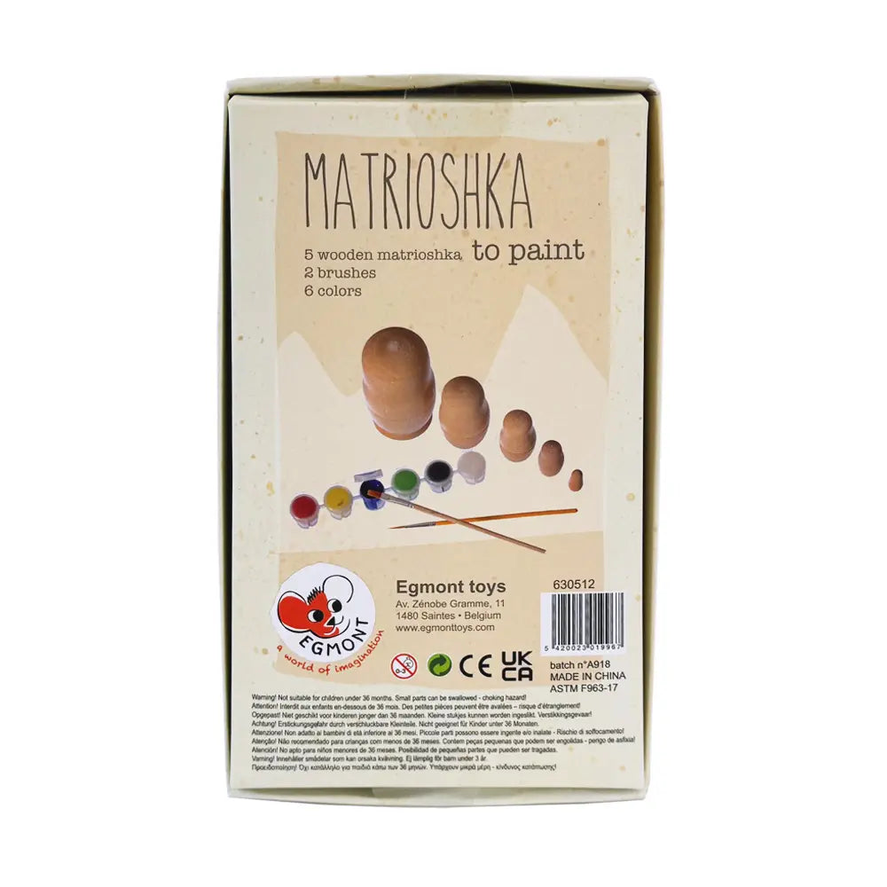 MATRIOSHKA TO PAINT