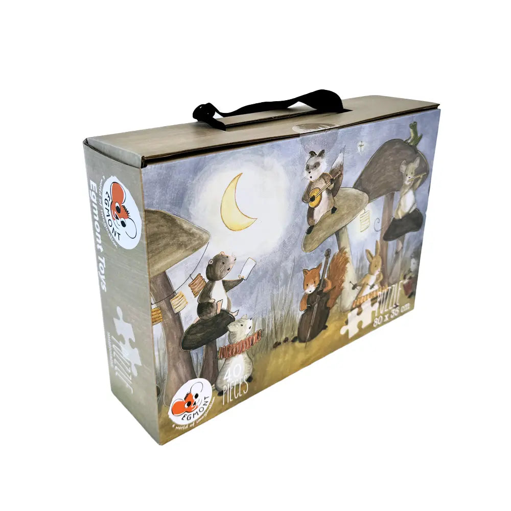 PUZZLE 40 PCS MUSICIANS