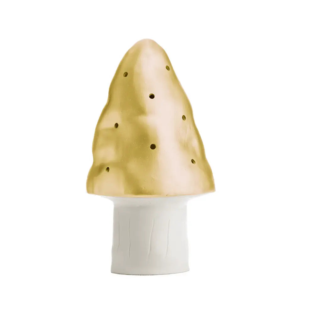 LAMP SMALL MUSHROOM GOLD
