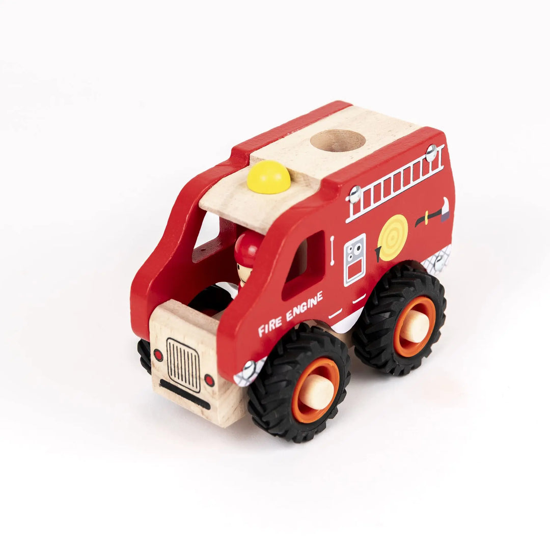 WOODEN FIRE ENGINE