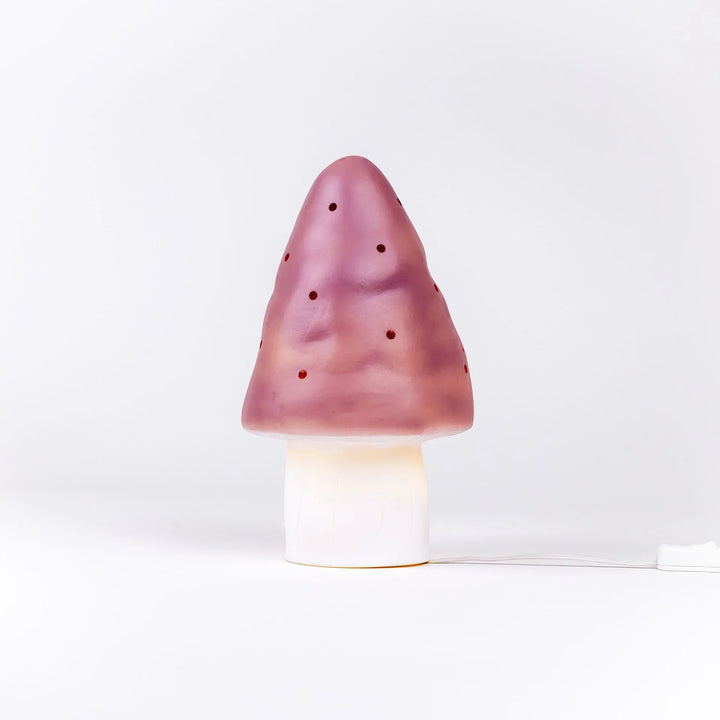 LAMP SMALL MUSHROOM LILA