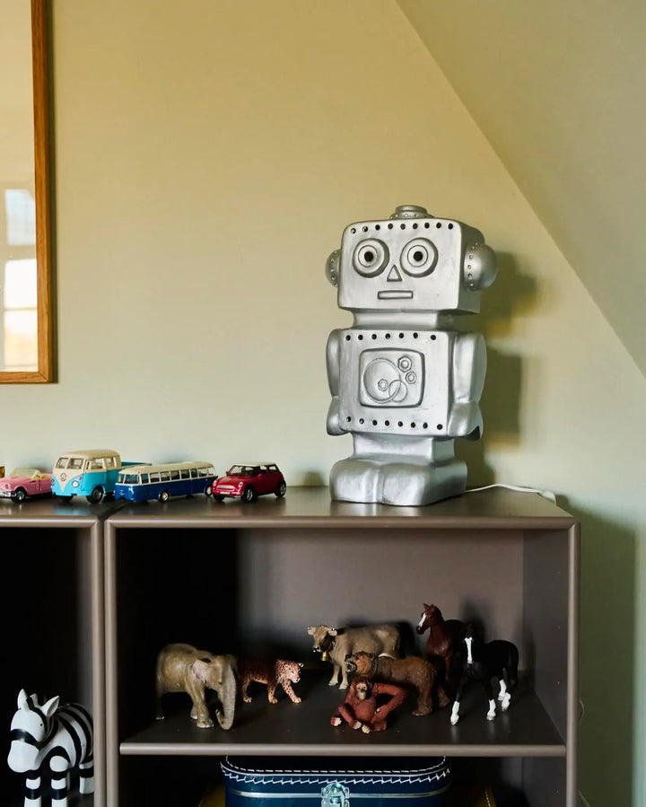 LAMP ROBOT SILVER