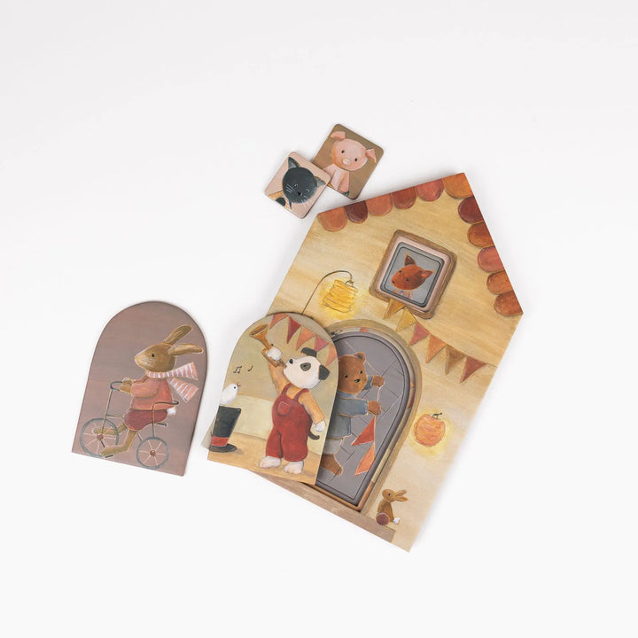 MULTI LAYERED PUZZLE FRIENDS