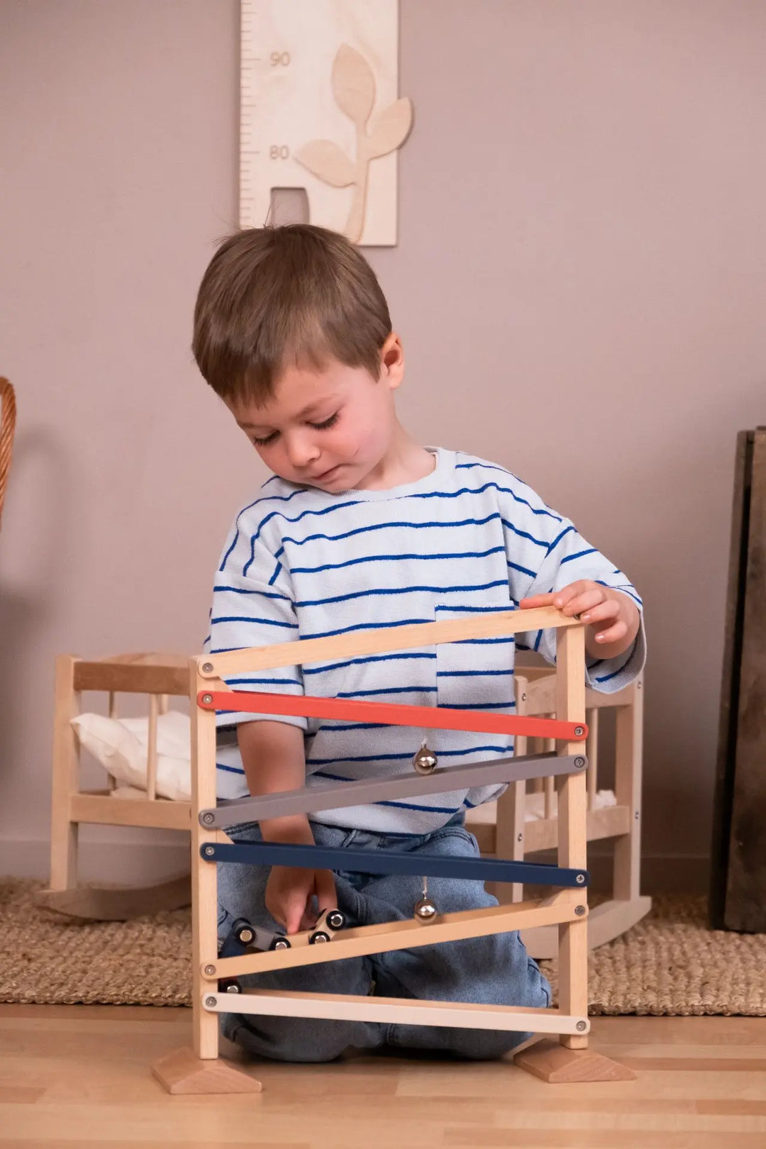 SLIDE GAME CARS WITH BELL