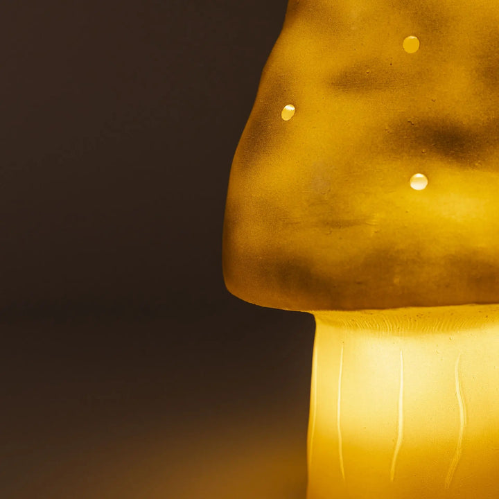 LAMP SMALL MUSHROOM GOLD