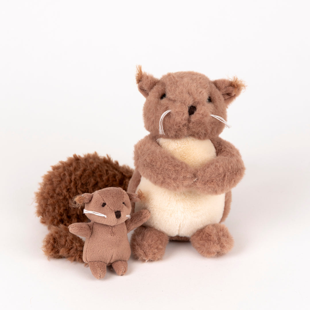 Squirrel with baby