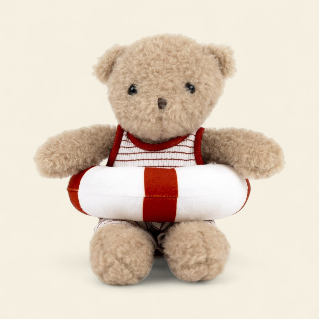 Swimmer bear, gift box