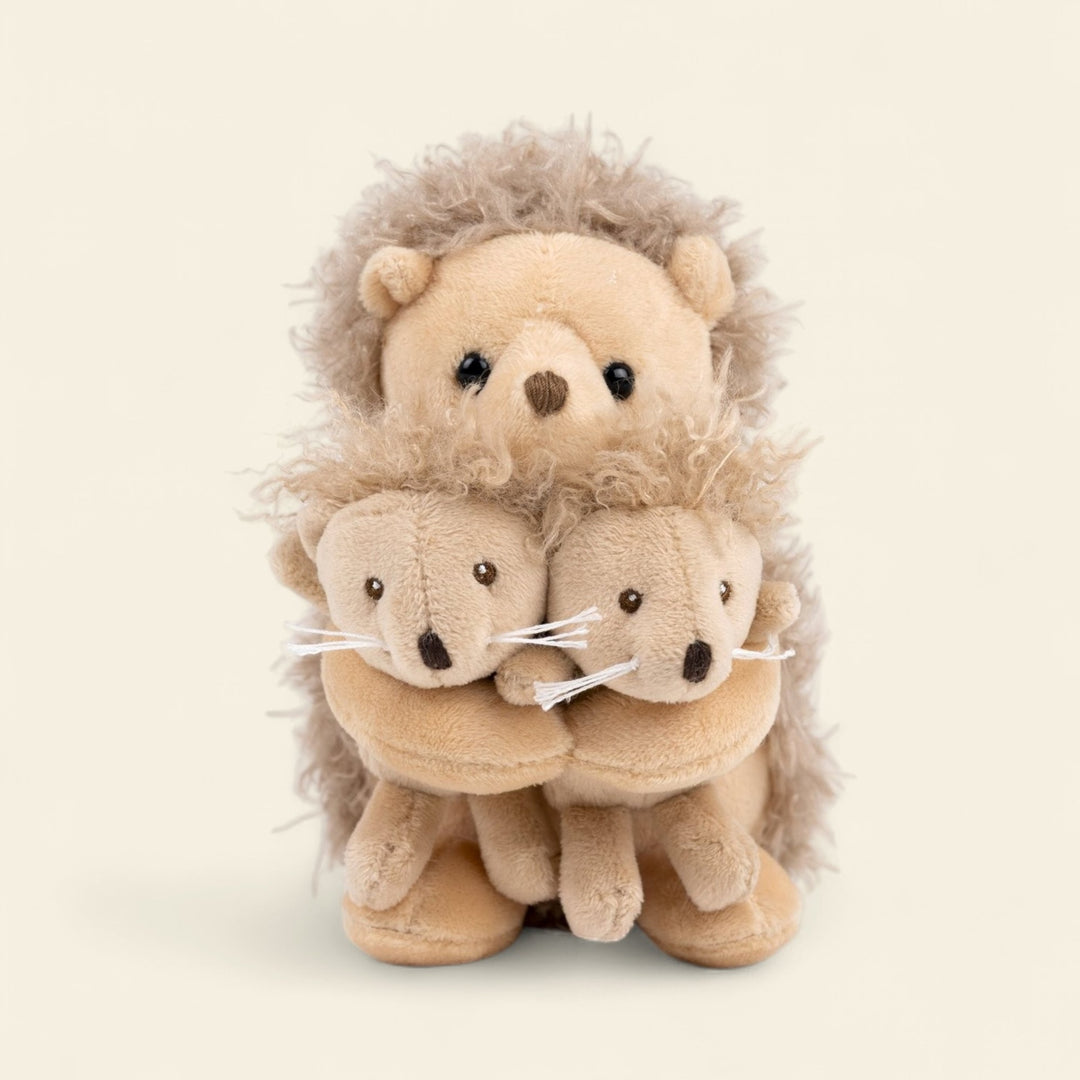 Hedgehog with twins