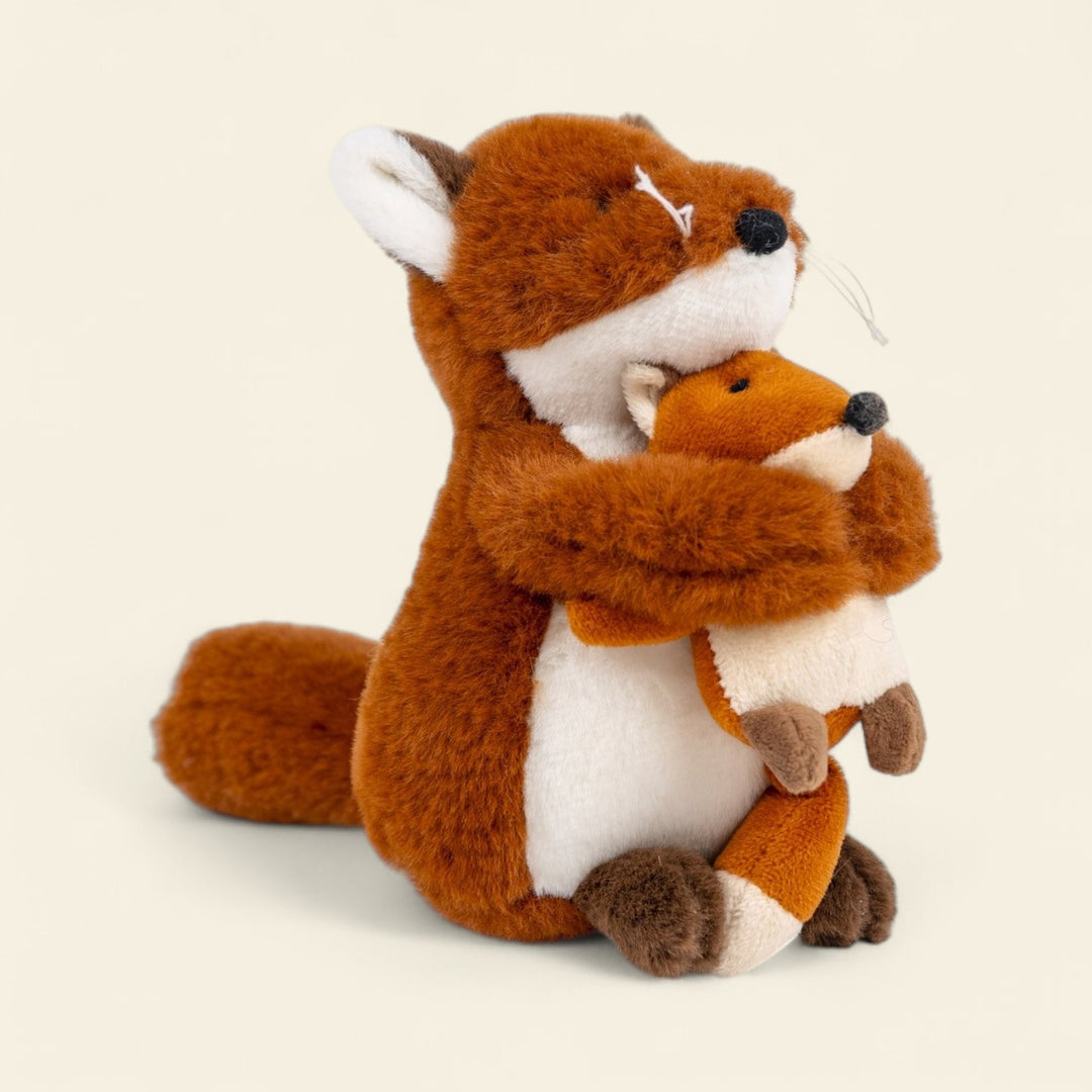 Fox with baby