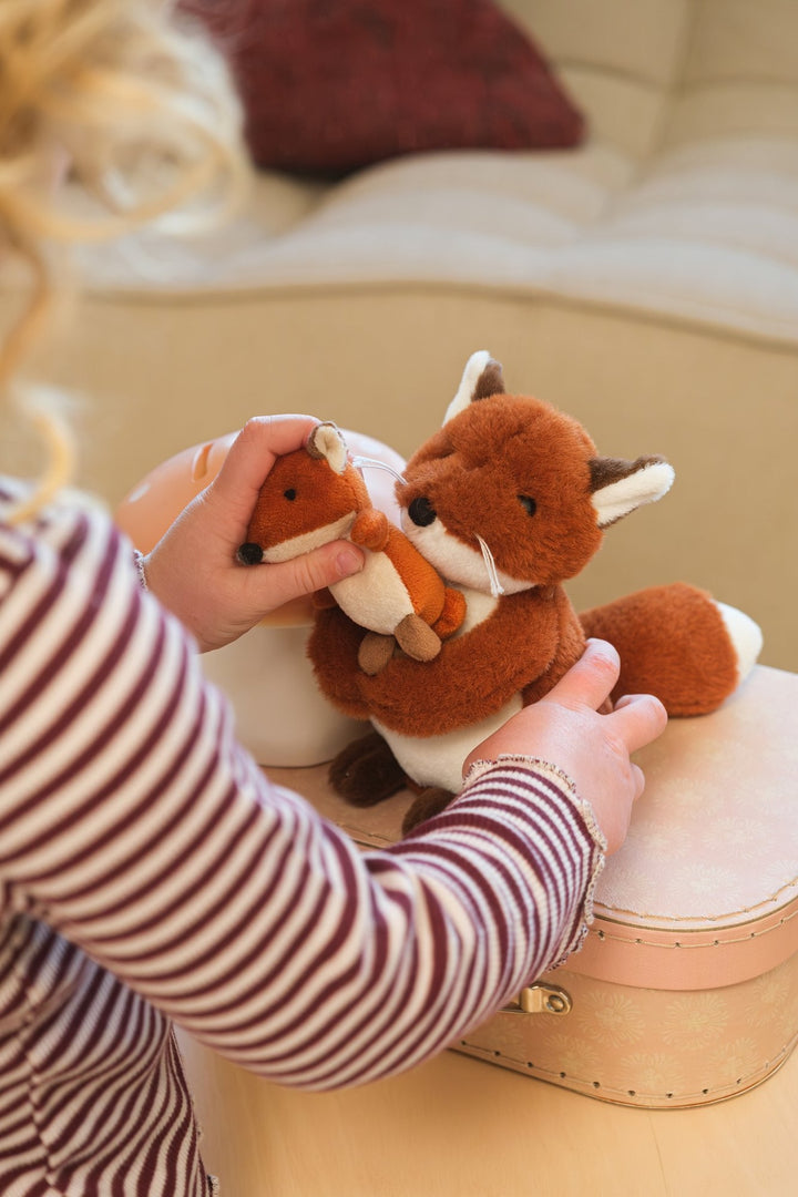 Fox with baby
