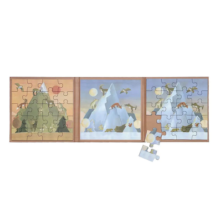 MAGNETIC PUZZLE MOUNTAINS