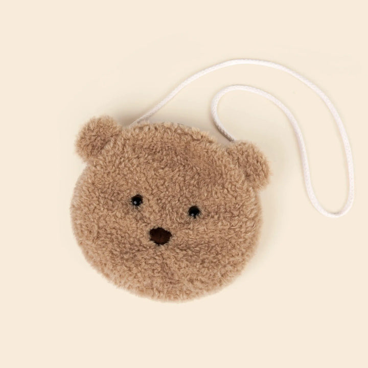 Morris bear plush handbag