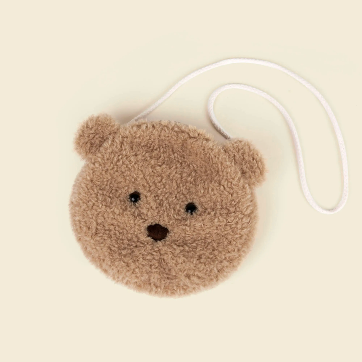 Morris bear plush handbag