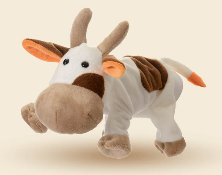 Cow hand puppet