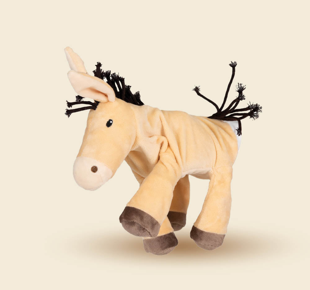 Donkey hand puppet