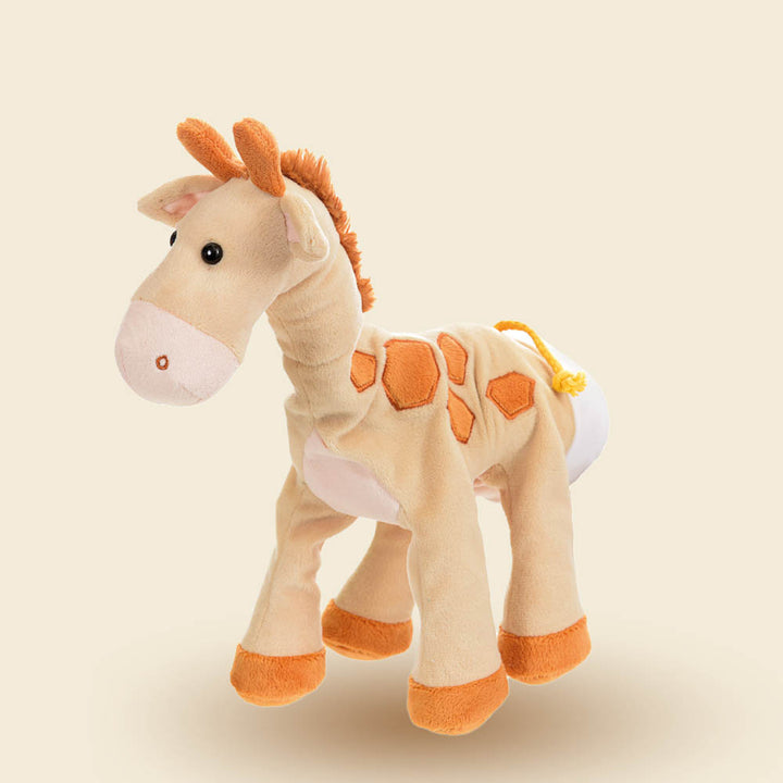 Giraffe hand puppet