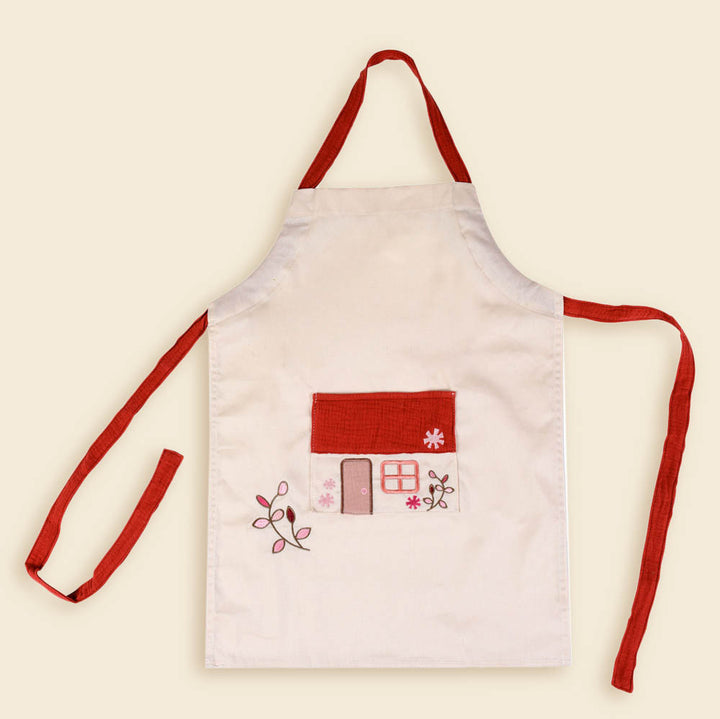 House pocket child apron