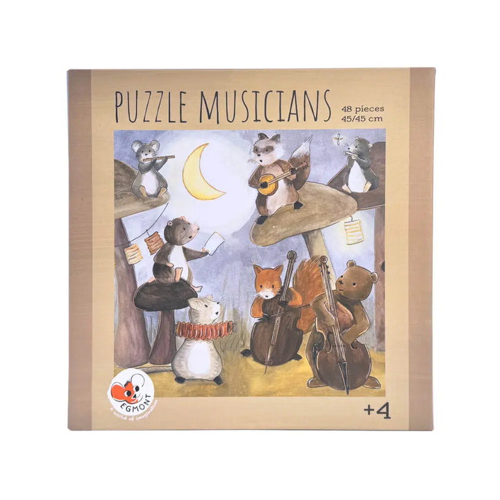 PUZZLE 48 PCS MUSICIANS
