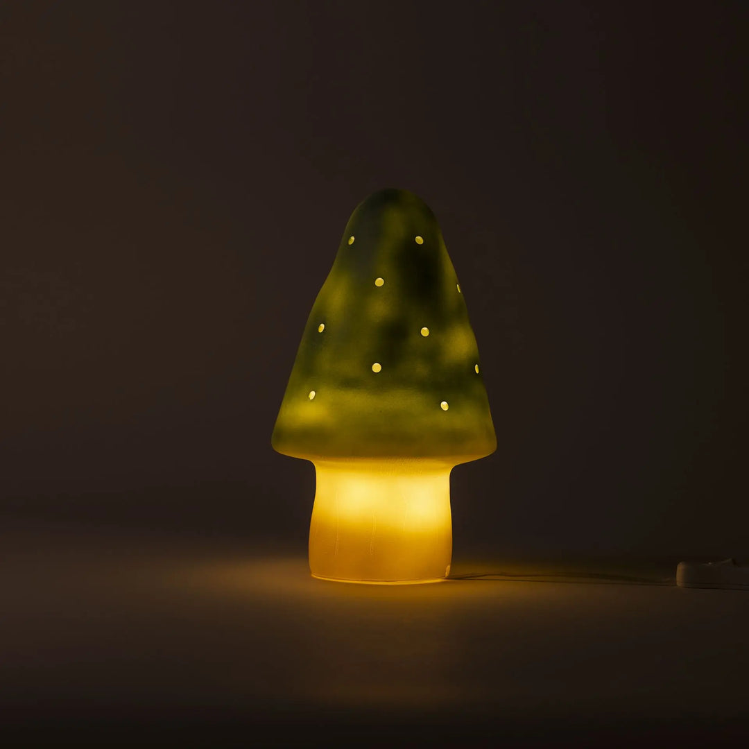 LAMP SMALL MUSHROOM ALMOND
