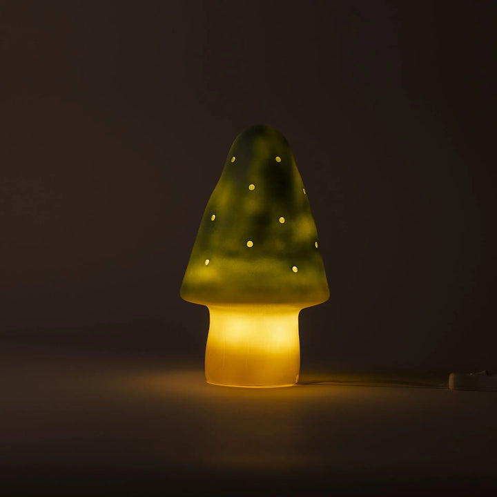 LAMP SMALL MUSHROOM ALMOND
