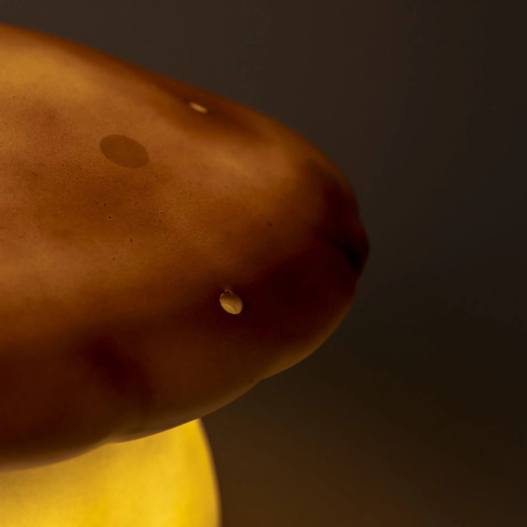 LAMP MUSHROOM MEDIUM CHOCOLATE