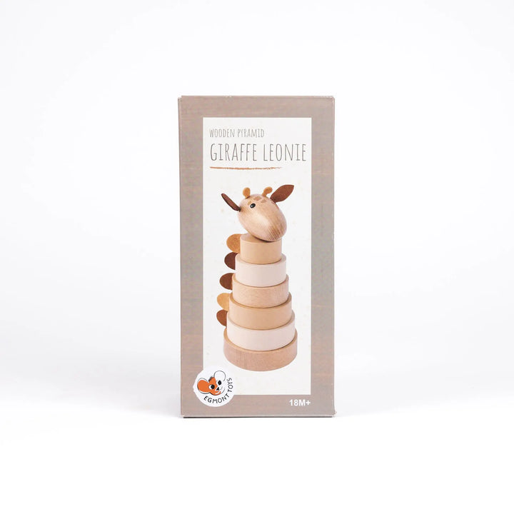 WOODEN PYRAMID GIRAFFE LEONIE
