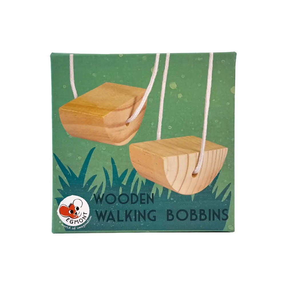 WOODEN WALKING BOBBINS