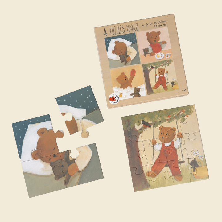 4 PUZZLES MARCEL