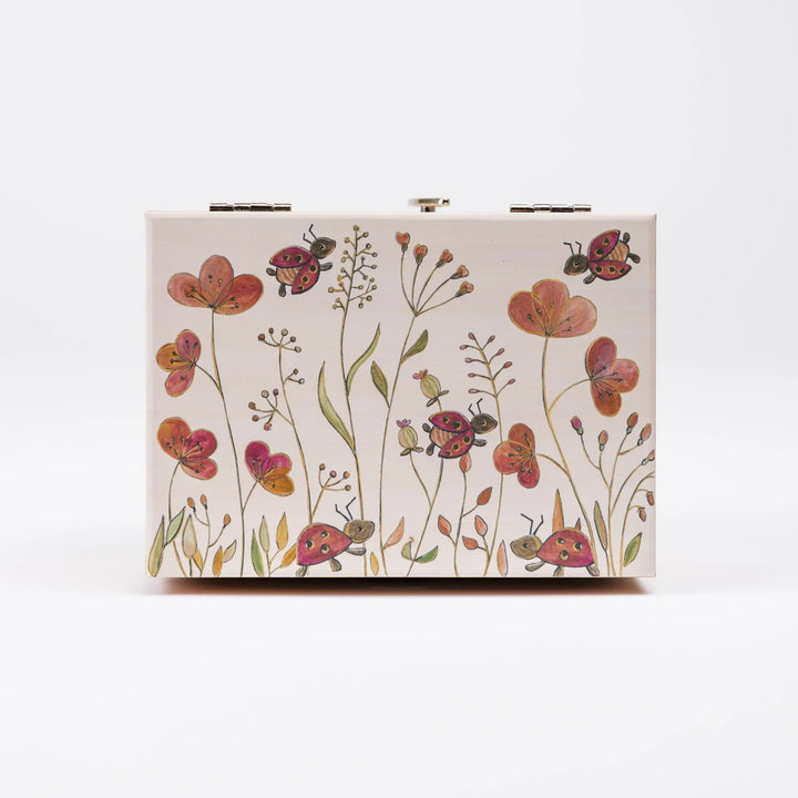 MUSICAL JEWELRY BOX LADYBUG
