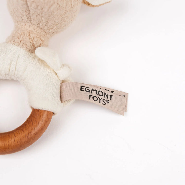 LEONIE GIRAFFE RATTLE WOOD