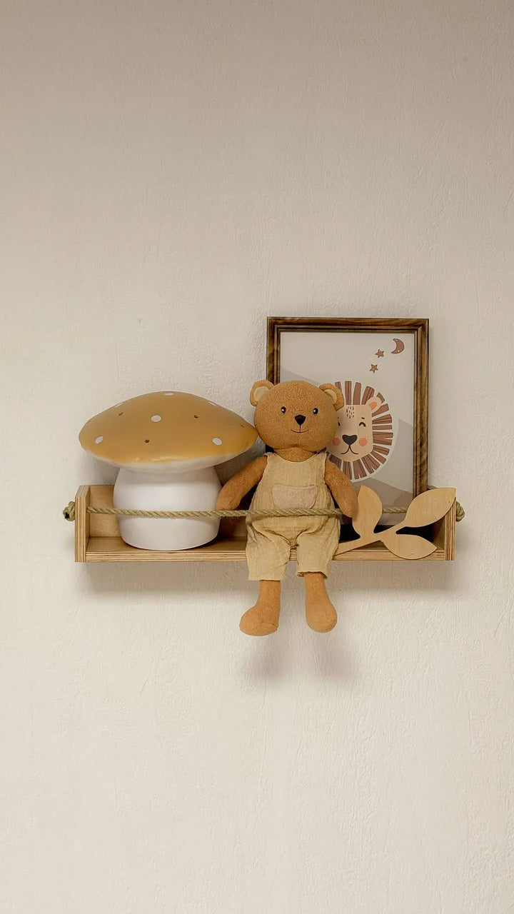 SHELF WITH LEAF