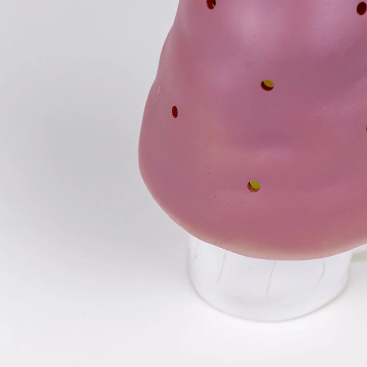 LAMP SMALL MUSHROOM LILA