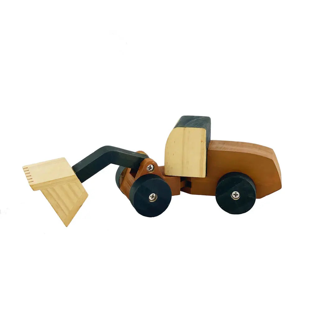 DIY WOODEN BULLDOZER