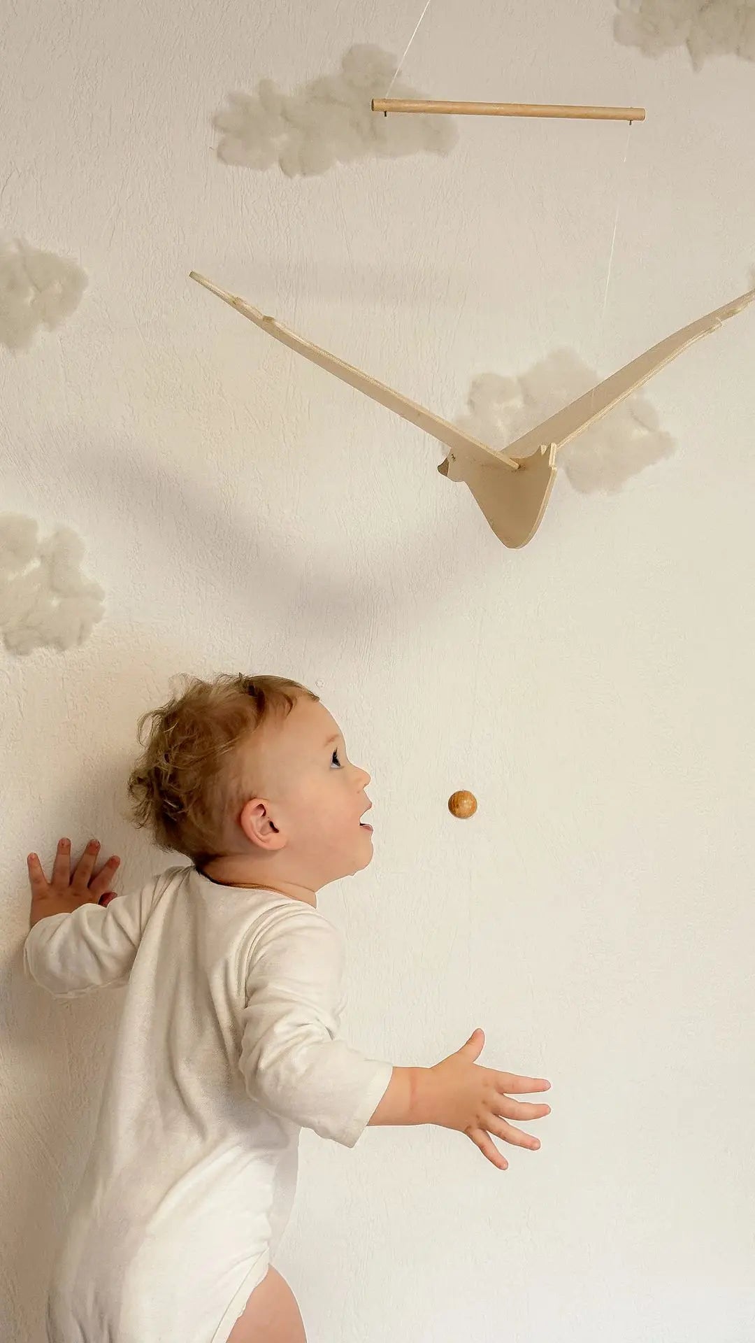 WOODEN FLYING GOOSE
