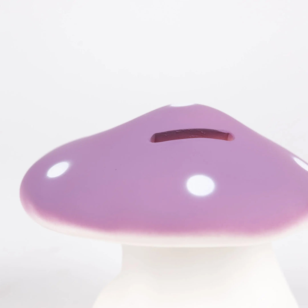 SAVING BANK MUSHROOM LILA