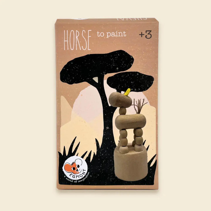 WOODEN HORSE PUSH-UP TO PAINT