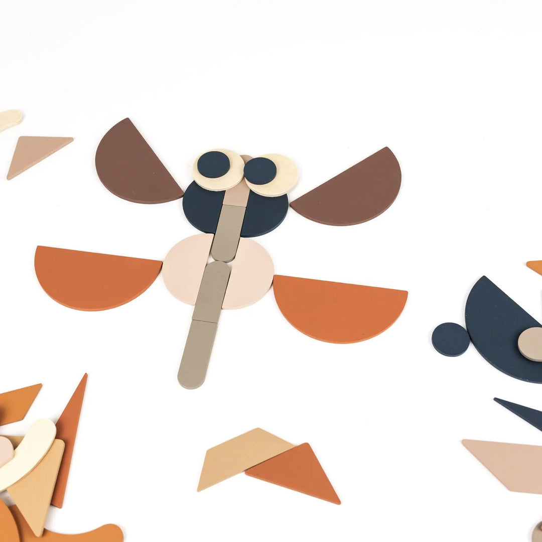 WOODEN SHAPES PUZZLES