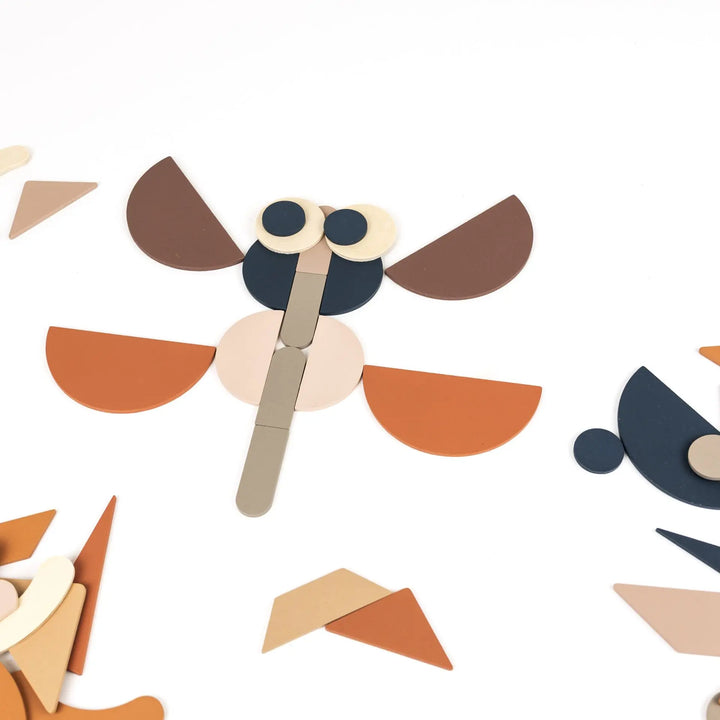 WOODEN SHAPES PUZZLES