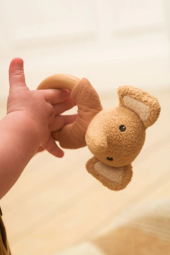 Coffret cadeau Ollie l'éléphant : doudou et hochet