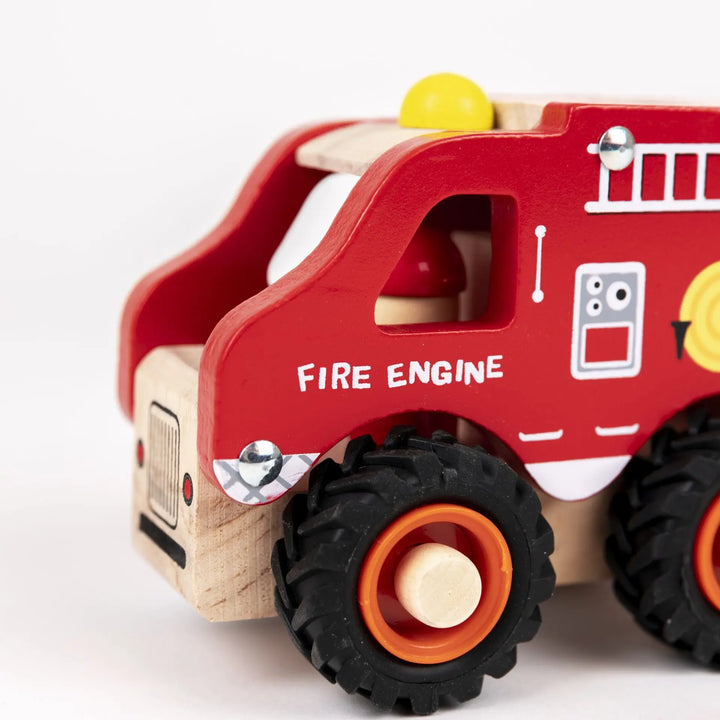 WOODEN FIRE ENGINE