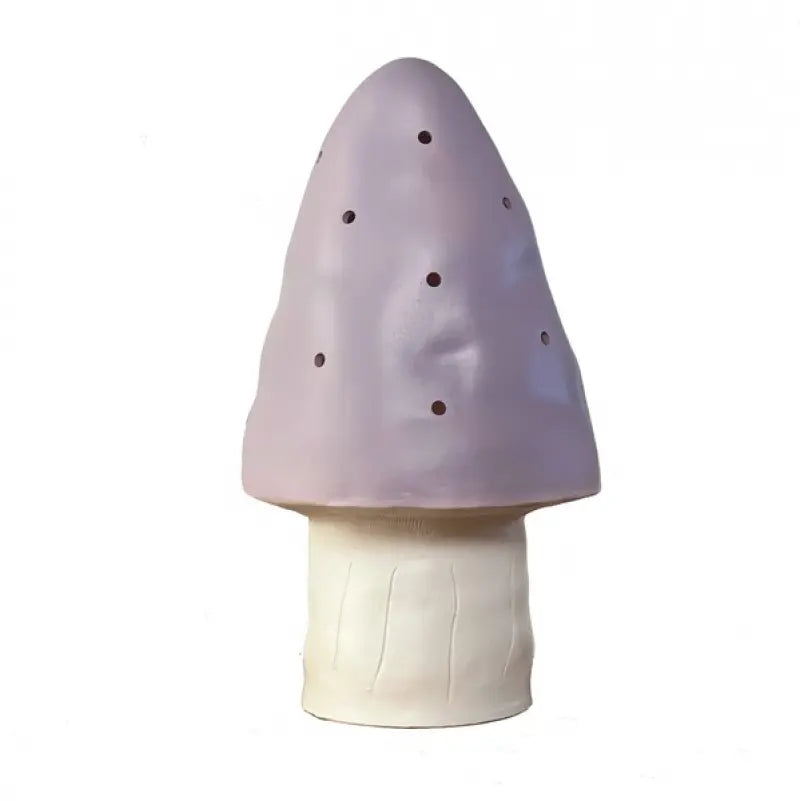 LAMP SMALL MUSHROOM LAVENDER