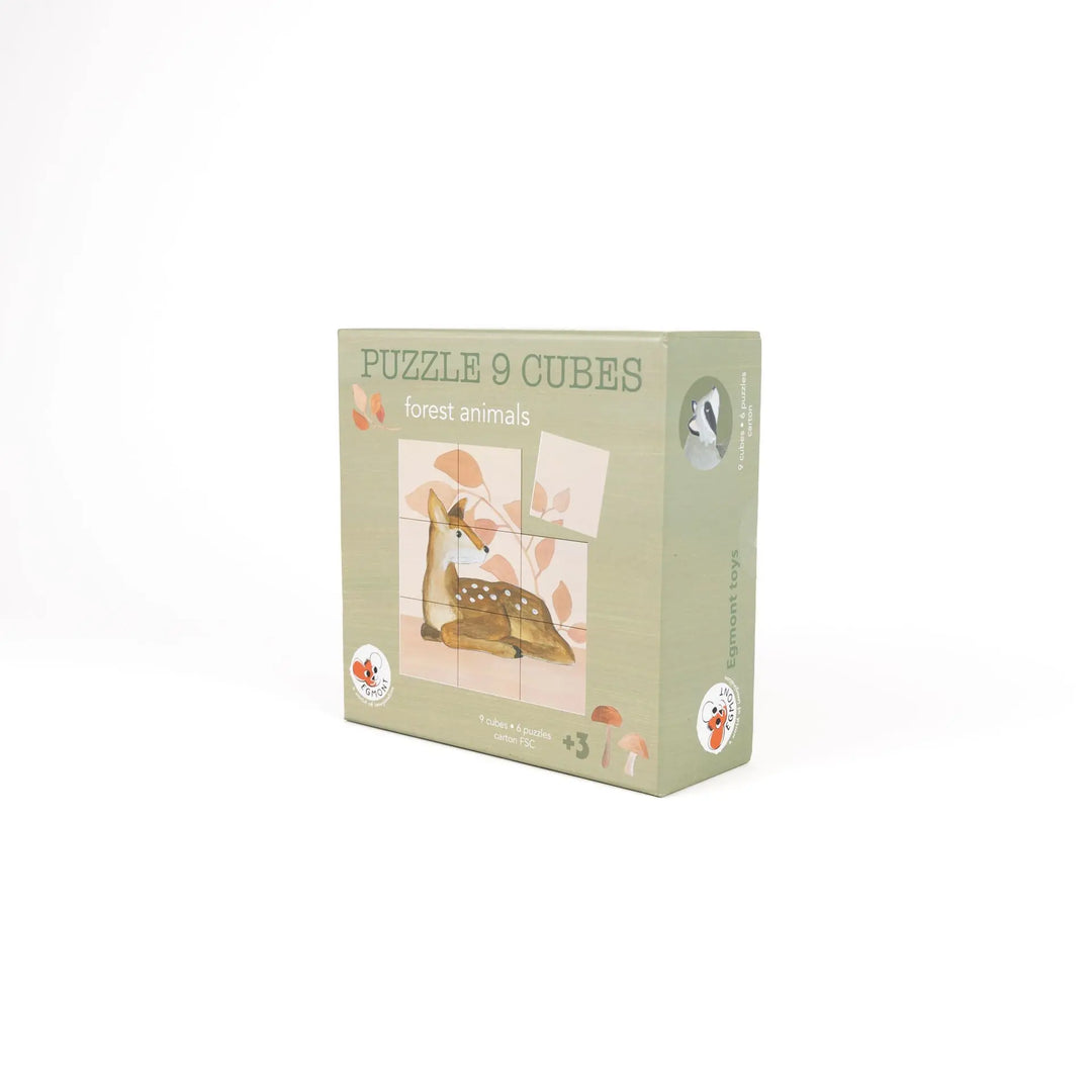 PUZZLE CUBES 9 PC FOREST