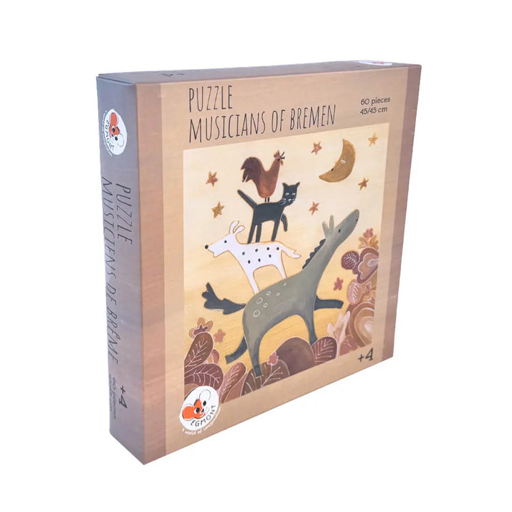 PUZZLE 60 PCS BREMEN MUSICIANS