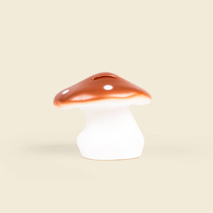 Tirelire Champignon Cuivre