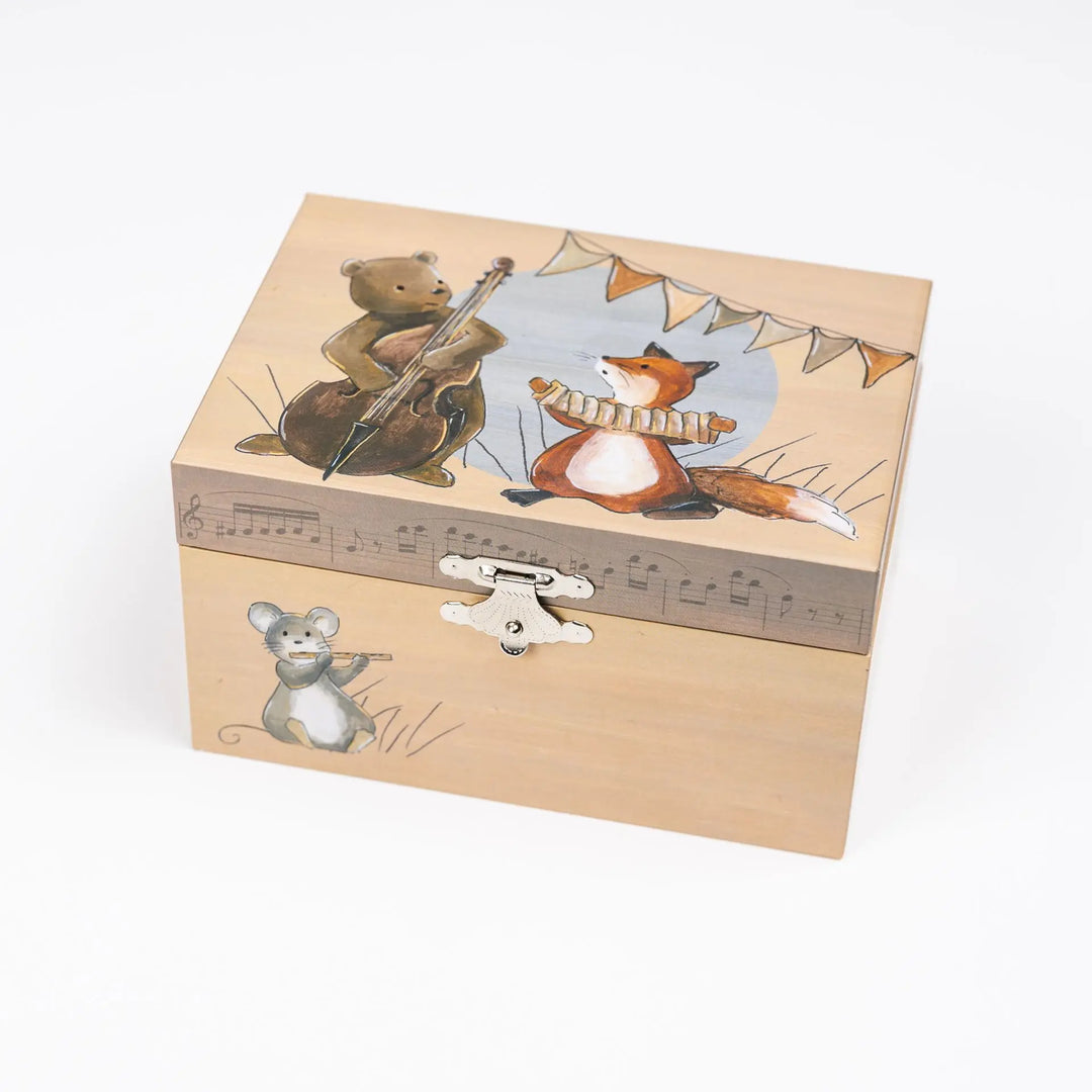 MUSICAL JEWELRYBOX MUSICIANS