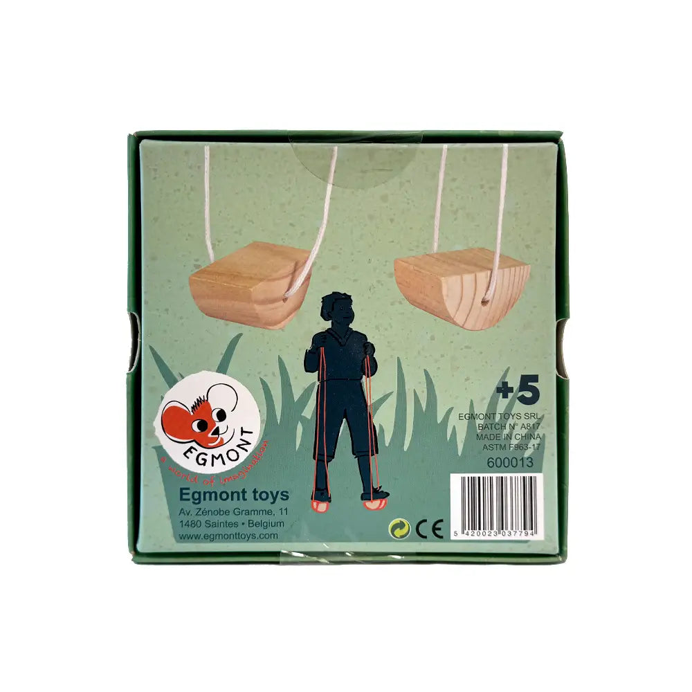 WOODEN WALKING BOBBINS