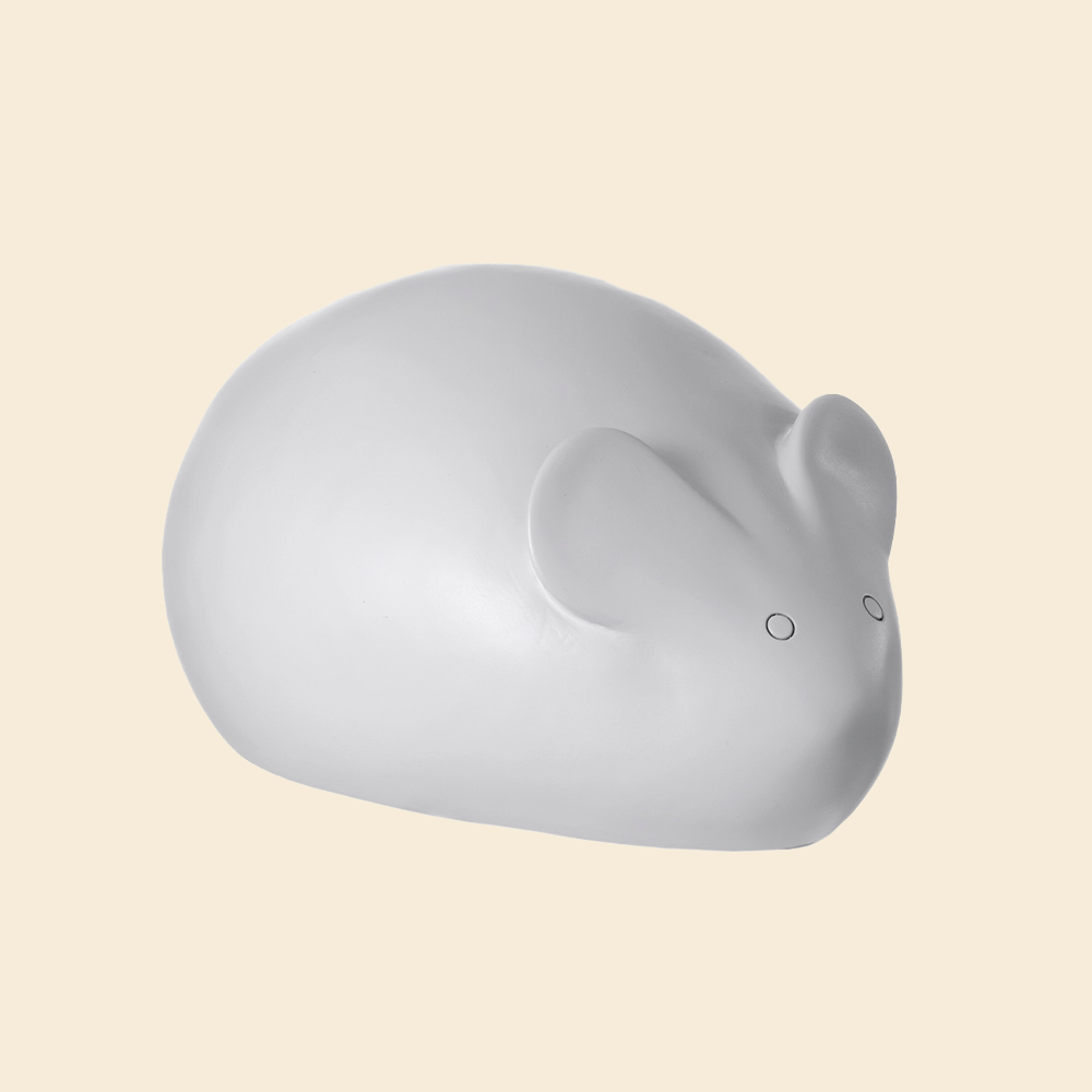 LAMP JELLY MOUSE C GREY