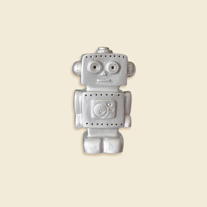 Silver Robot Night Lamp