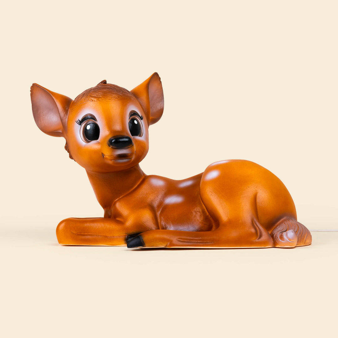 Lampe faon couché